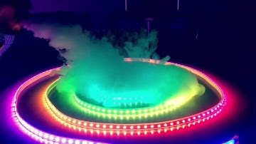 ESP8266 + APA102 LED strip demo