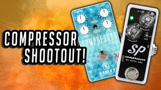 Keeley Compressor Plus vs Xotic SP Compressor | Effects Pedal Shootout!