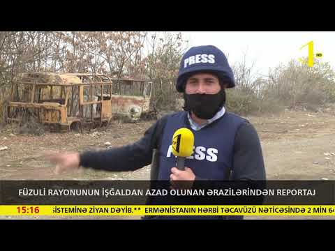 Füzuli rayonunun işğaldan azad olunan ərazilərindən reportaj