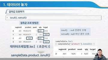 5  데이터 분석 및 데이터 전처리 10 결측값 처리하기
