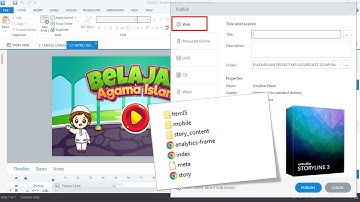 Tutorial Cara Terbaru Publish Articulate Storyline 3 - Media Interaktif Articulate Storyline 3