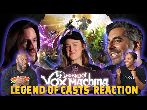 The Legend of the Cast of The Legend of Vox Machina Reaction