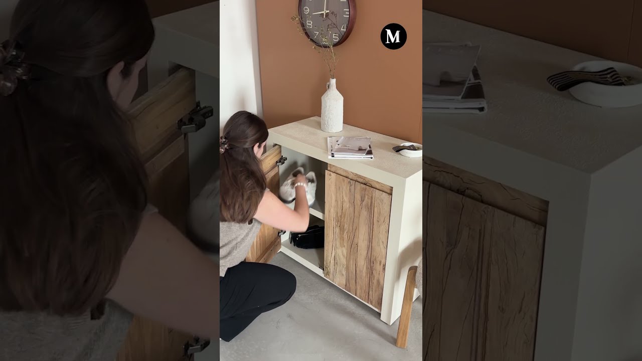 Une entrée parfaite avec notre petit buffet Dalva | Made in Meubles