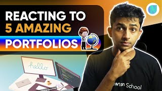 Famous Reacting to 5 amazing UI portfolios   Developer Reacts to Incredible Personal Websites Profile