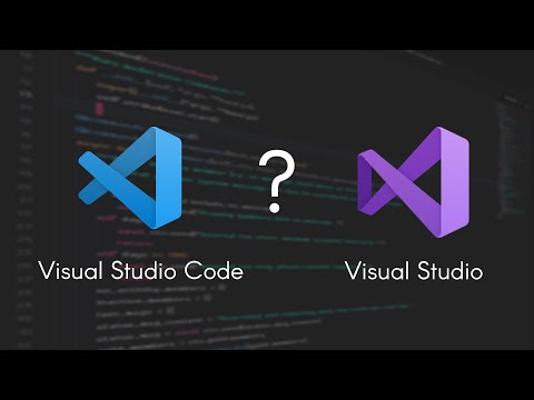 Visual Studio Code 與 Visual Studio 的差別? 我該用哪個?【Proladon】