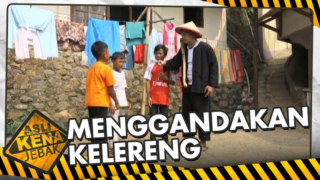 MENGGANDAKAN KELERENG | ASLI KENA JEBAK