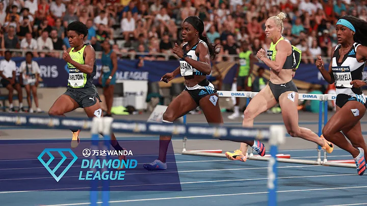 World Record holder Tobi Amusan proves her dominan...