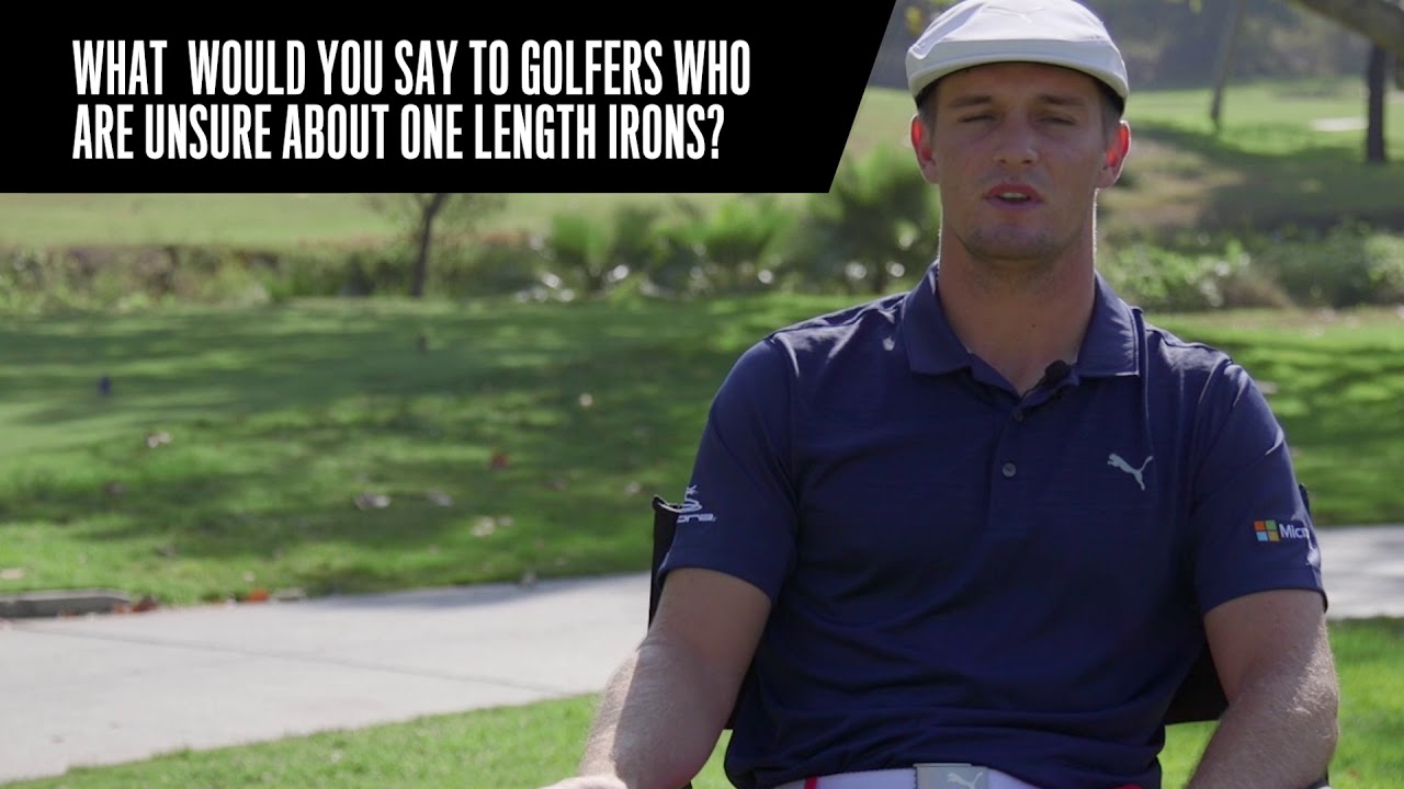 Bryson DeChambeau On ONE Length Irons Just Try It. YouTube