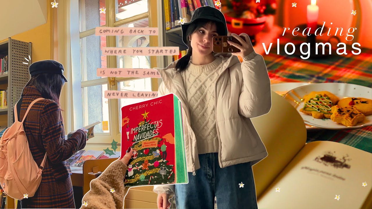 reading vlogmas ❄️ una semana leyendo libros navideños