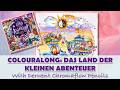 COLOURALONG| Rita Berman&ndash;Das Land der kleinen Abenteuer | Derwent Chromaflow Pencils| ADULT COLORING