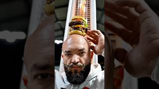 BURGER MAGIC TRICK #magic #funny #burger #shorts