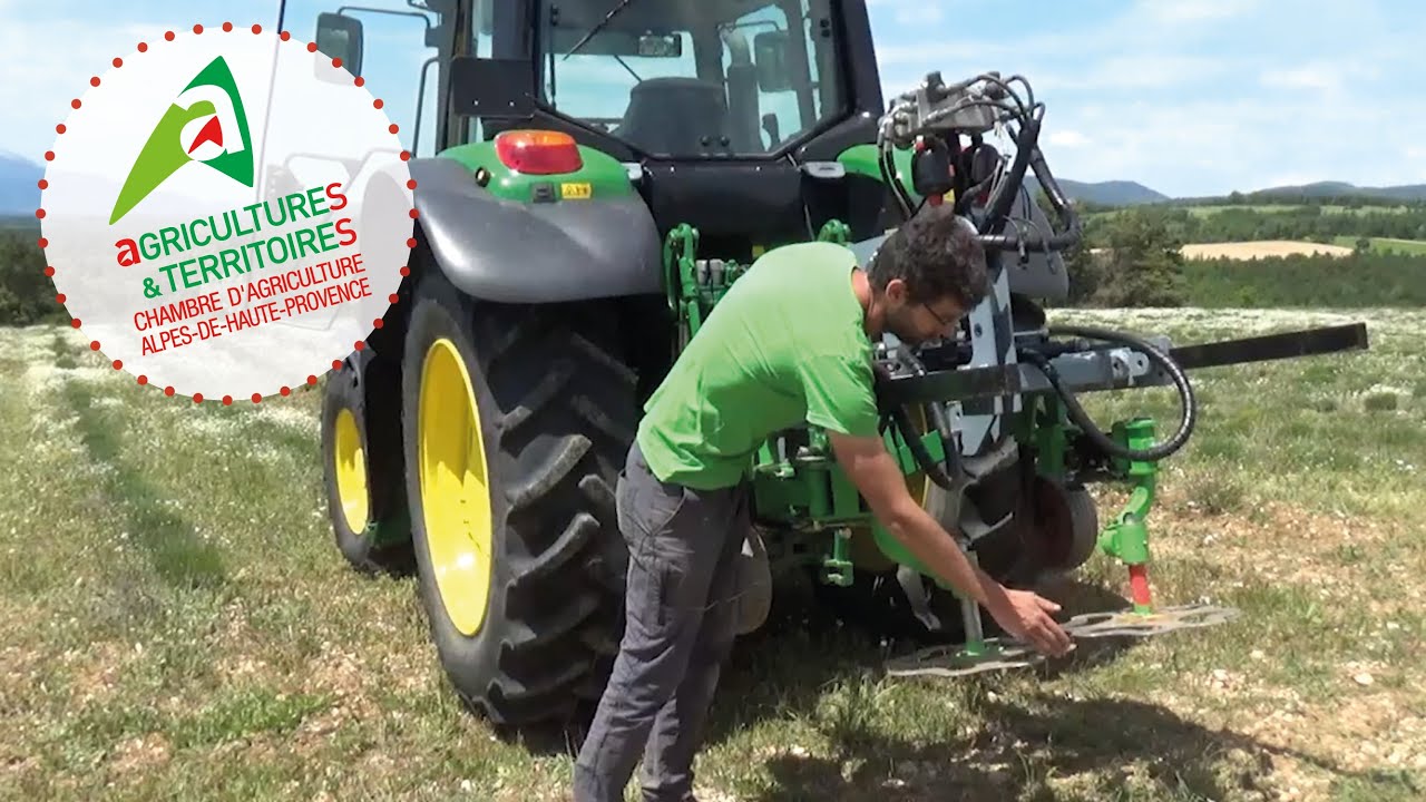 Les matériels de désherbage en PPAM Bio : La bineuse Ecoceps