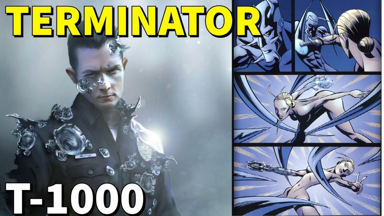 Que es el TERMINATOR T-1000 de Skynet y su HISTORIA - YouTube