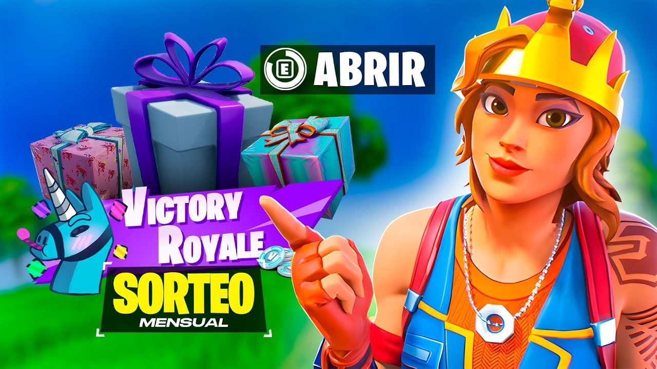 Ganadores SORTEO MENSUAL de FORTNITE!