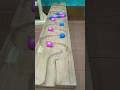 marble Run Race ASMR #109 Wooden Wave Course Colorful Marbles #marblerun #marblerunrace #asmr