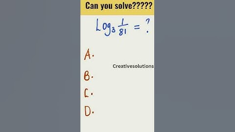 Simplifying logarithmic expressions| Nice simplification