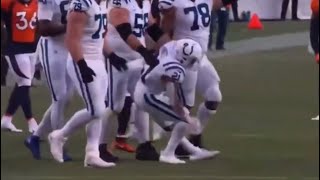 Nyheim Hines - SCARY Concussion, STUMBLES OFF FIELD - Indianapolis Colts