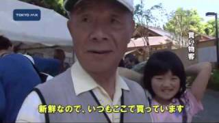 地元農業の理解を　杉並区内の朝採り野菜を即売