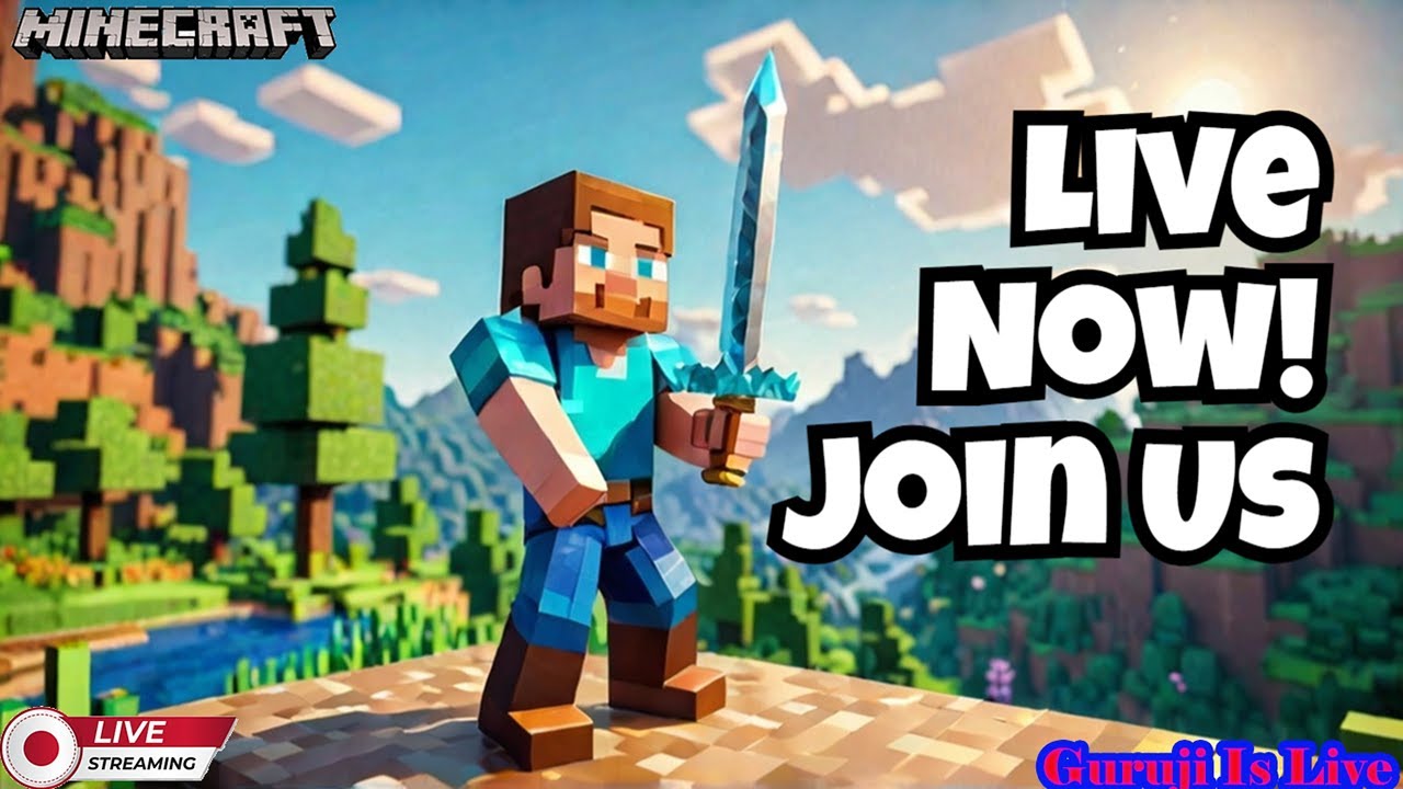 Minecraft Live Hindi 🎉 Java + PE | Chit-Chat & Gameplay | Join Now! # ...