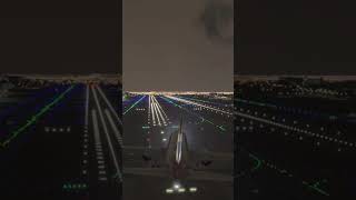 Extreme Crosswind Landing LAX ✈️ #msfs2024 #flightsimulator #shorts