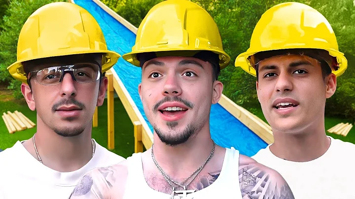 We Built A Waterpark In Our Backyard!