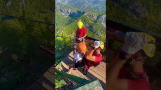 700 m Zipline, Omiš, Croatia
