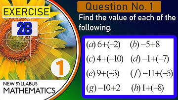 D1 Math Exercise 2B Question 1 | Exercise 2B Question 1 | D1 Math Oxford New Syllabus | D1 Maths #d1