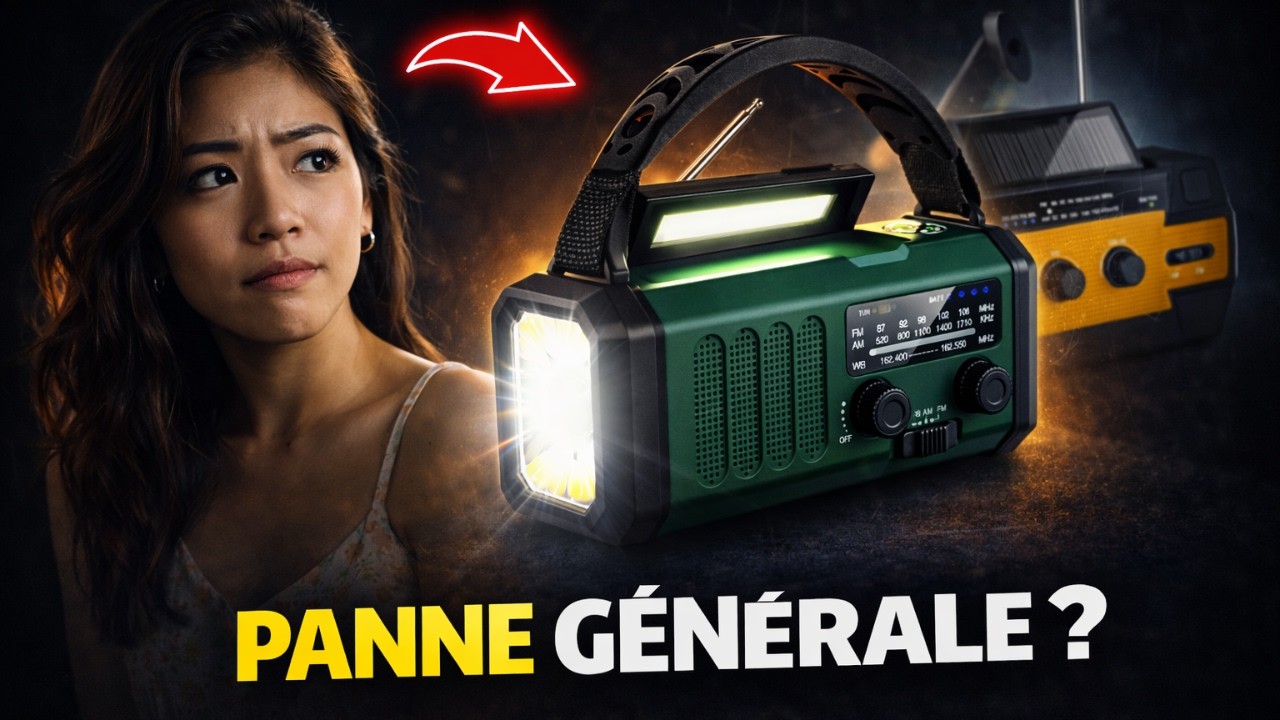 🏆 TOP 3 Radios d'Urgence Solaires : Laquelle Choisir en 2026 ?! (Solaire + Manivelle + SOS)