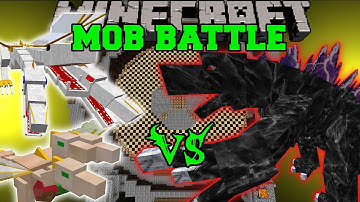 YOUNG ADULT PRINCE & PRINCESS VS MOBZILLA - Minecraft Mob Battles - Mods