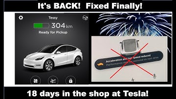 Broken down 6 day old Model Y FINALLY fixed after 18 days back at Tesla
