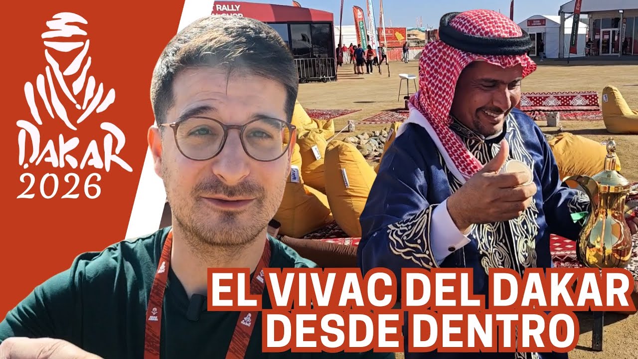 Así es el PRIMER VIVAC del DAKAR 2026, el MÁS “LUJOSO” de TODOS 🏜️✨