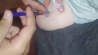 Intramuscular Injection In The Bottom