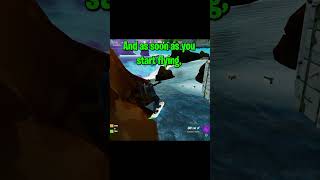 This Fortnite flying glitch will send you to space #fortnite #shorts