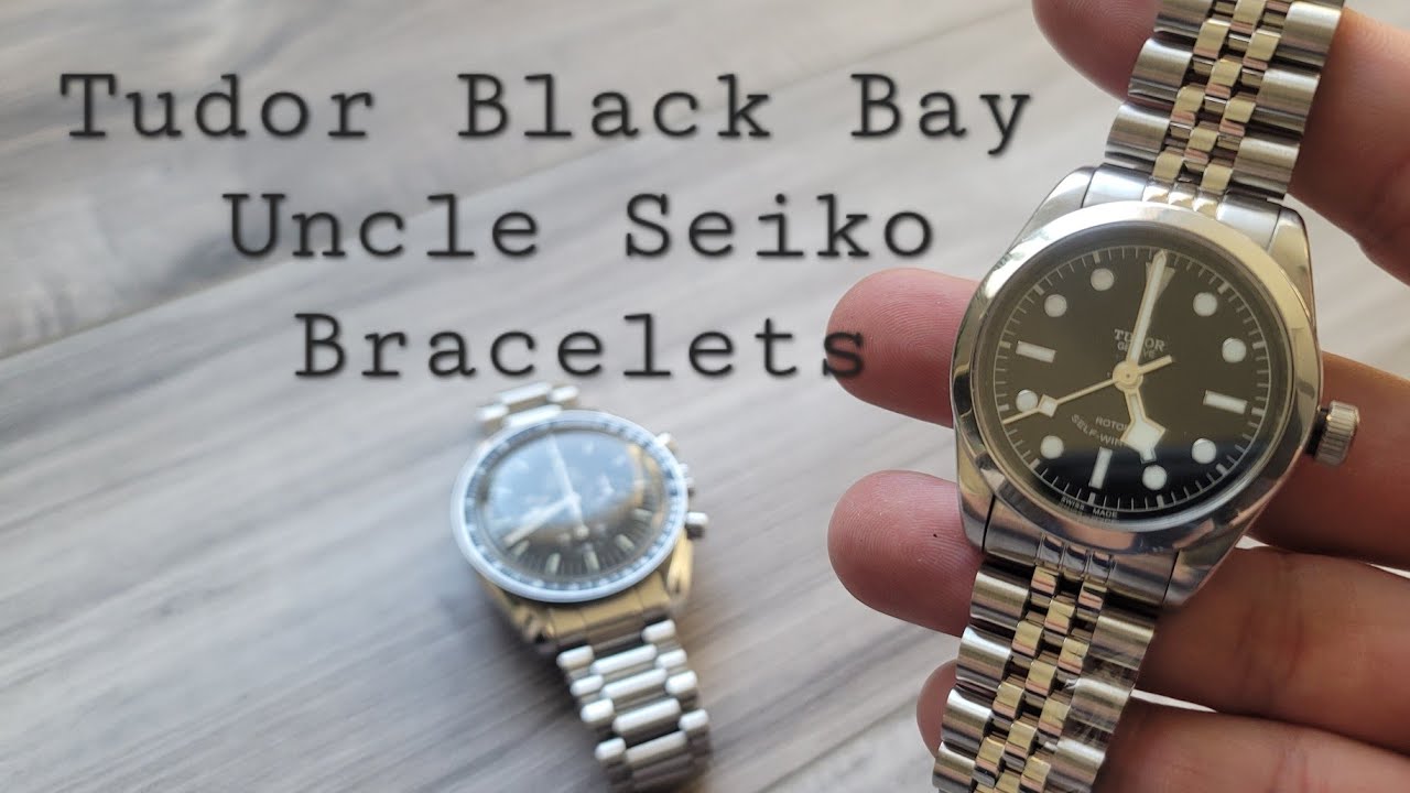 Uncle Seiko Tudor Black Bay 36 58 Presidential & JUBILEE Bracelet Review -  YouTube