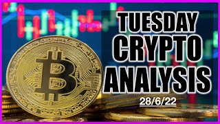 BITCOIN ANALYSIS 28th of June - 👉BITCOIN TRIES TO BREATH💪📈 ❗️