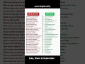 #fypシ #english #spokenenglish #englishvocabmastery #flyxo #englishspeaking #shorts