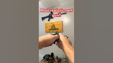 Most realistic nerf gun! #trending#watch#airsoft#funny#meme#fyp#watch#explore#shorts#tiktok#nerf
