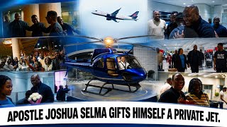 Apostle Joshua Selma Gifts Himself A Private Jet As He Lands Canada.