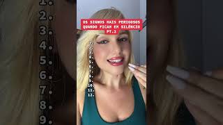 OS SIGNOS MAIS PERIGOSOS QUANDO FICAM EM SILÊNCIO 