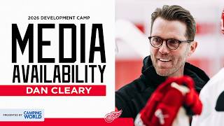 Dan Cleary Detroit Red Wings 2026 Development Camp