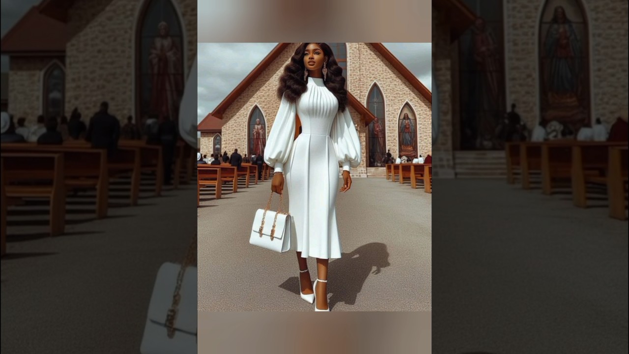 Classic Modern BLACK and white Dresses for Young Beautiful Ladies