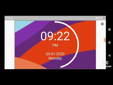 Flutter clock challenge submission