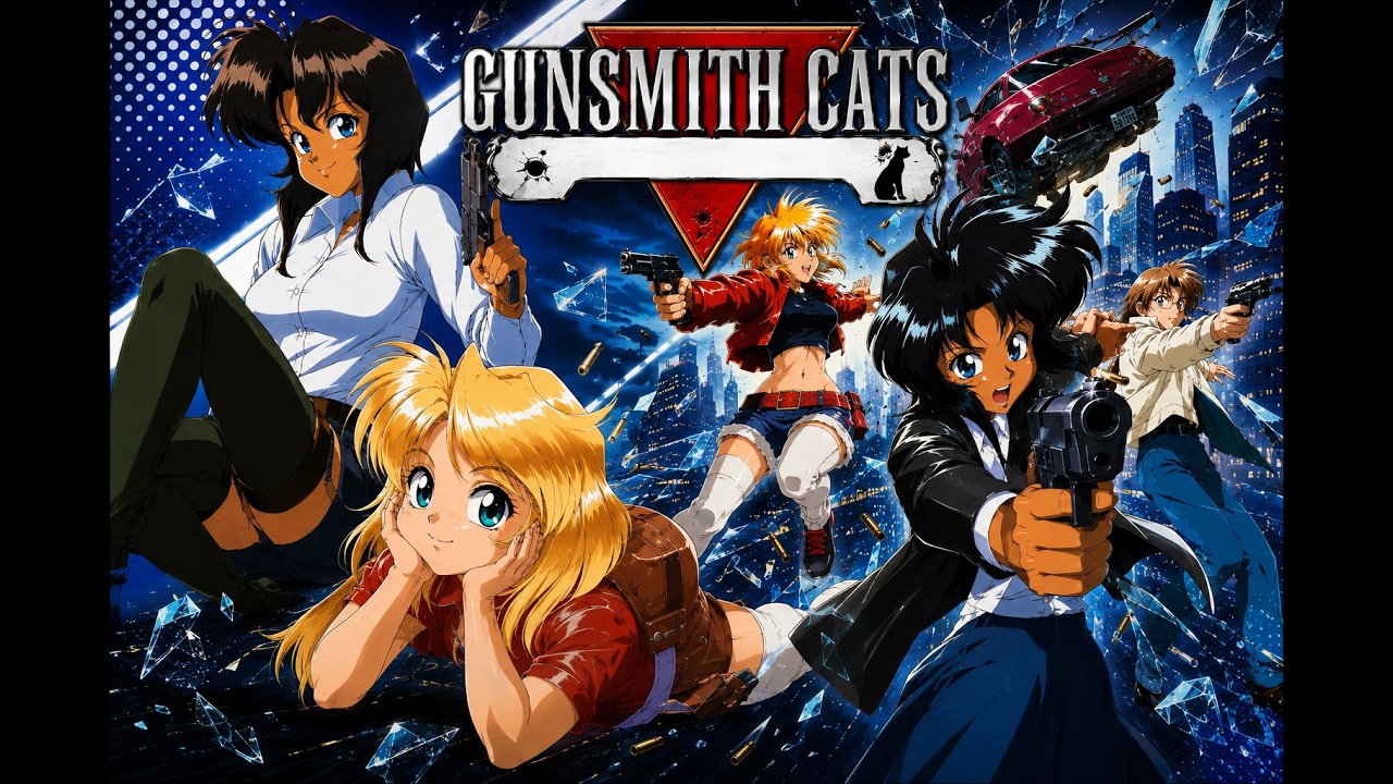 Gunsmith Cats (1995) | Complete English Dub | Remastered in 4K UHD