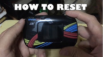 How to Reset Smart Bro LTE Pocket WiFi Password