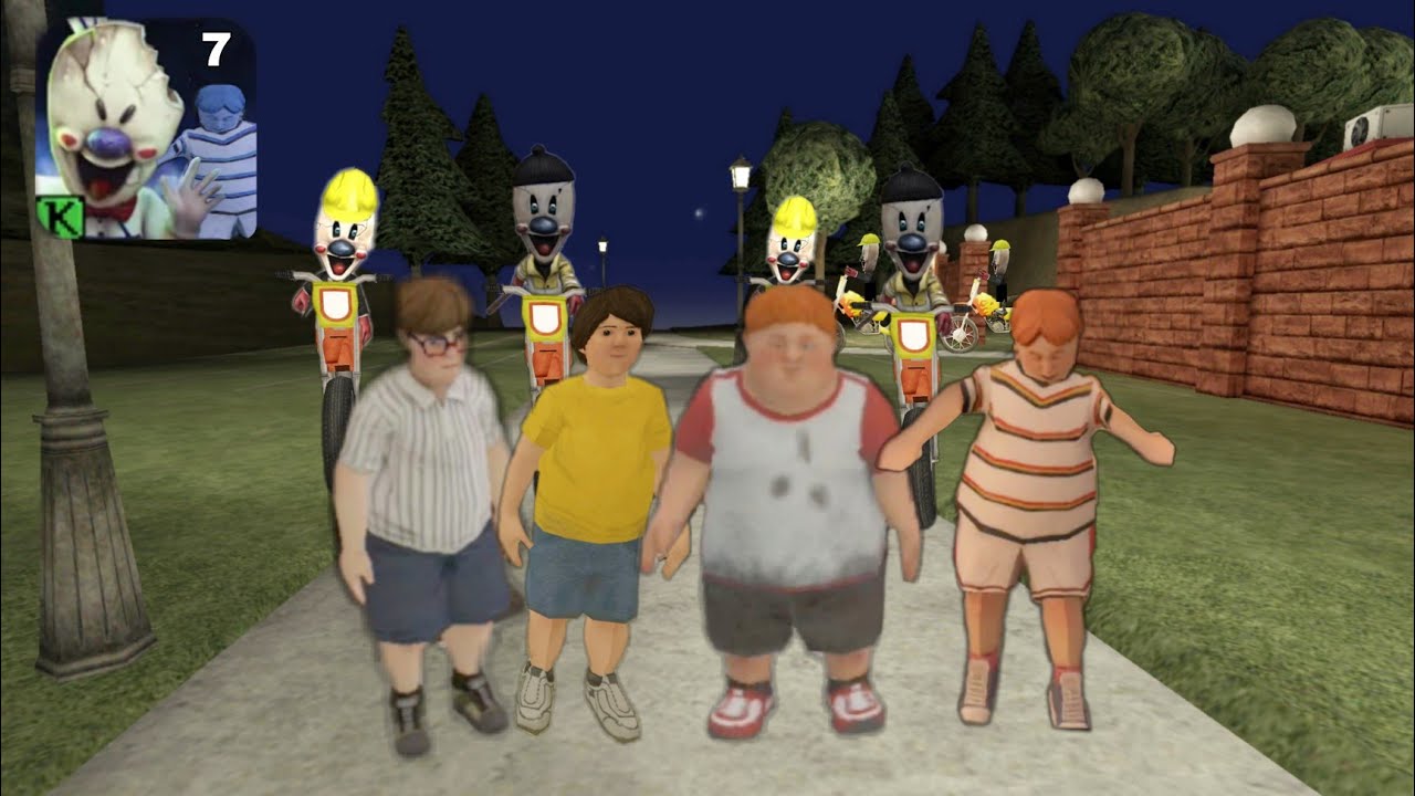 Ice Scream 7: Mini Rods On Small Motorbike To Capture Everyone|| Fanmade Trailer- 42