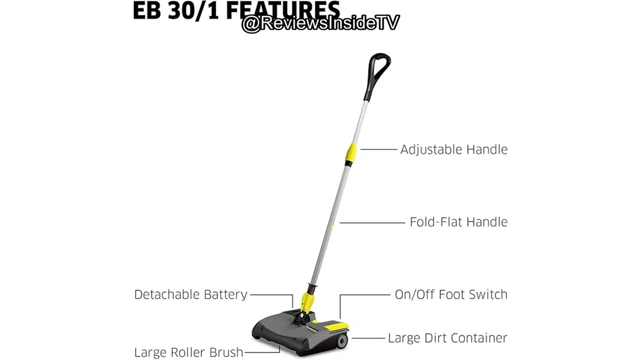 Kärcher EB 30/1 Broom Review: Is This Cordless Sweeper Worth