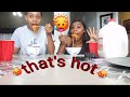 Spicy Noodle Challenge ft Miracle 🥵