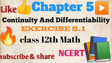 Continuity and Differentiability-Exercise 5.1 (Q11) Solutions| Class 12 Maths Ch 5 CBSE/IIT-JEE
