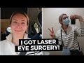 My HONEST experience of LASER EYE SURGERY! LASIK + what happens