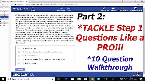 USMLE Step 1 Questions - How to Answer (Like a PRO!) 2018 [THOUGHT PROCESS] (PART 2)